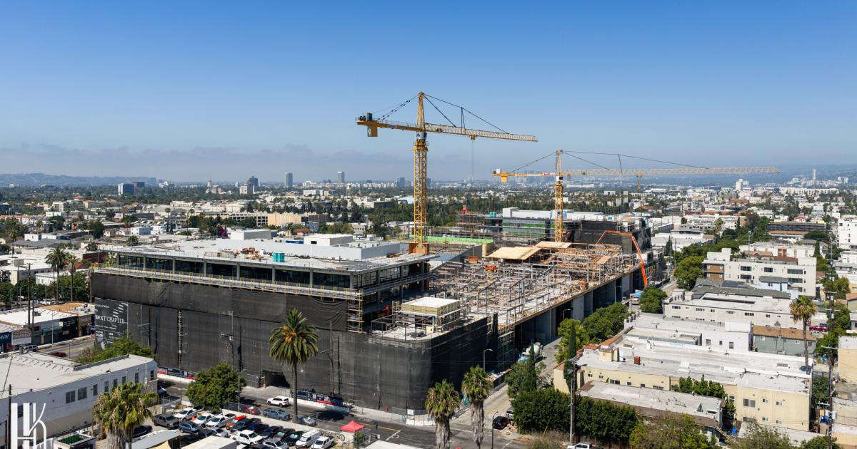 Echelon Studios Hollywood tops out at 5601 Santa Monica Blvd.