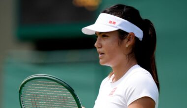 Emma Raducanu withdraws from Wimbledon with right leg injury