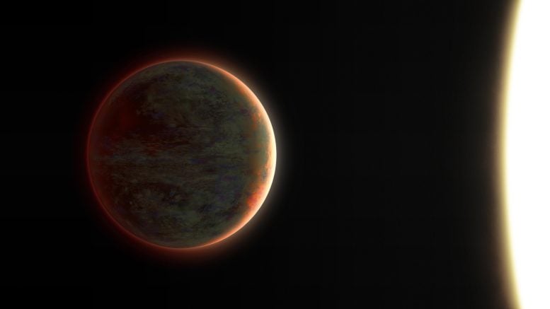 Exoplanet WASP-121 b Artist's Impression