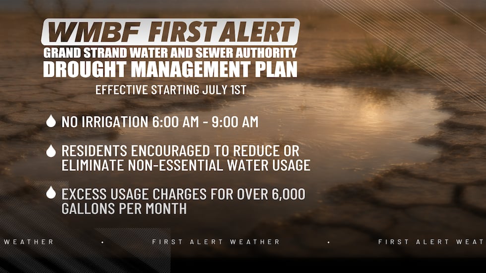 Water conservation measures go into effect starting July 1.