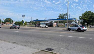 Drive-by shooting leaves man wounded outside gas station on Detroit’s west side