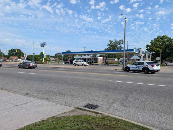 Drive-by shooting leaves man wounded outside gas station on Detroit’s west side