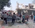 Footage from Minab, Iran, shows the aftermath of a US-Israeli strike on a girls’ school – video