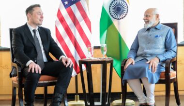 Musk says looking to bring Tesla and Starlink to India after meeting with PM Modi