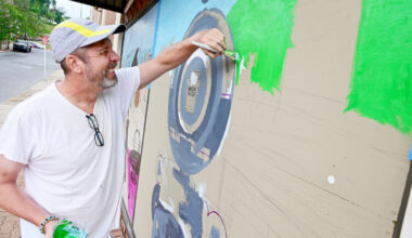Artists begin painting murals at Gable’s building in downtown Altoona | News, Sports, Jobs