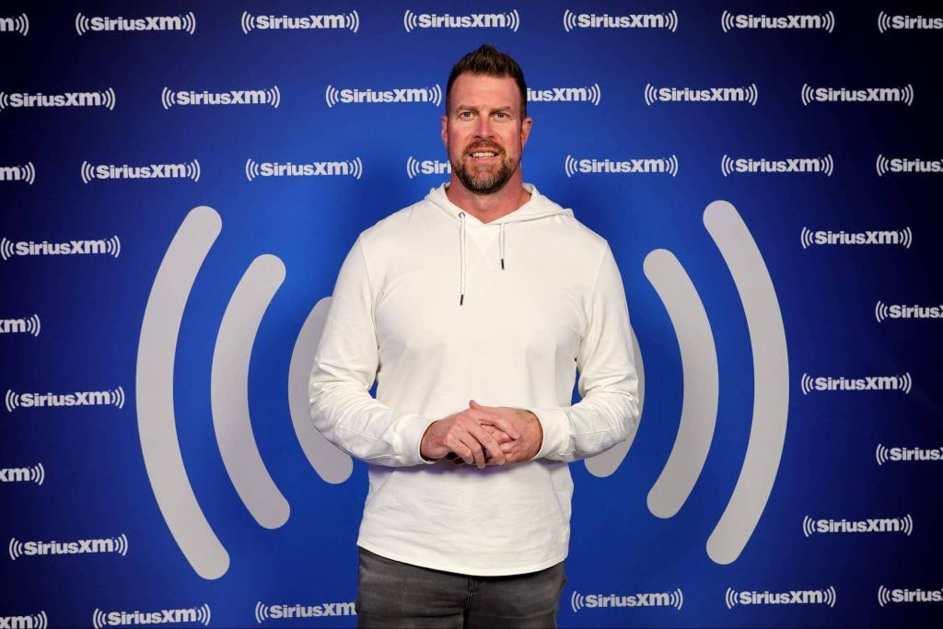 SiriusXM host Ryan Leaf attends Day 2 of SiriusXM at Super Bowl LVI in 2022.