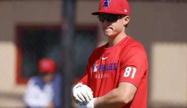 Phillies top prospect Aidan Miller to undergo back procedure, likely out 2 more months