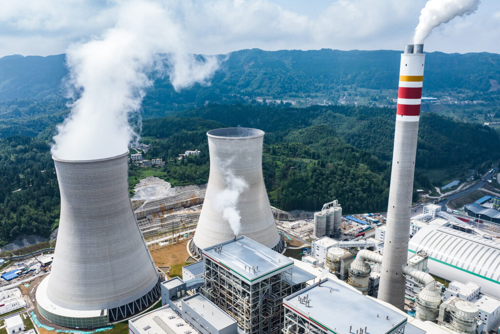 A newly constructed coal-fired power plant is seen on Aug. 6, 2025, in Bijie, China. Credit: Tao Liang/Xinhua via Getty Images