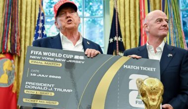 The United States is lighting up the World Cup, so where is President Trump?