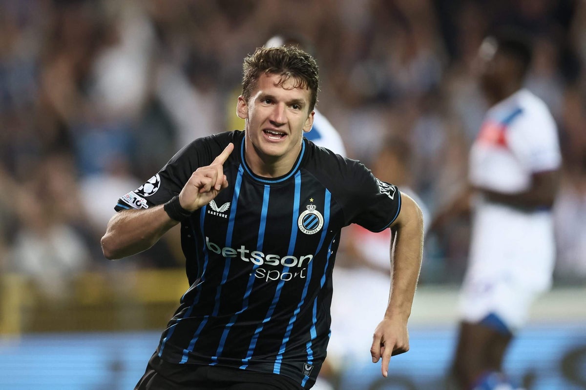Arsenal exploring deal for Club Brugge winger Christos Tzolis