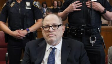 Prosecutors Dismiss Rape Charge Against Harvey Weinstein