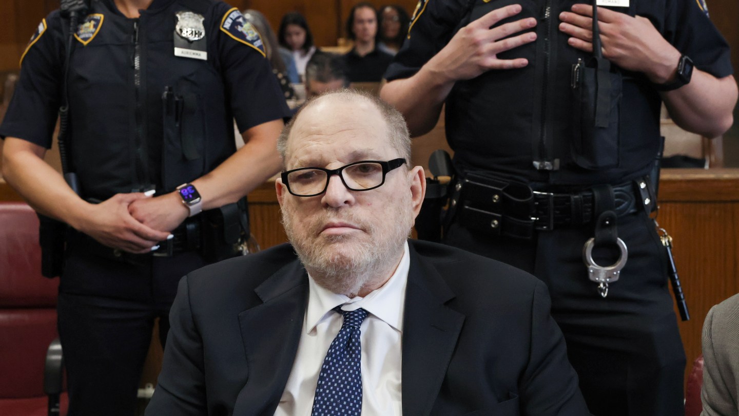 Prosecutors Dismiss Rape Charge Against Harvey Weinstein