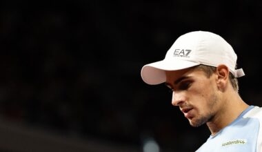 Matteo Arnaldi withdraws from French Open semifinal with virus, sending Flavio Cobolli to final