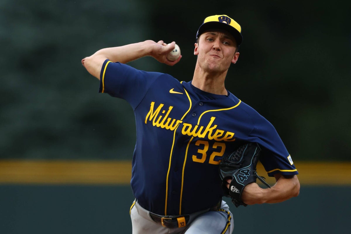 Brewers’ Jacob Misiorowski breaks own velocity record for starting pitchers — again