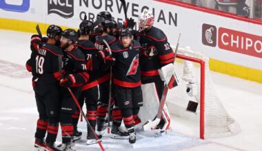 Canes close in on Stanley Cup, Dylan Larkin’s trade list expands and more NHL drama