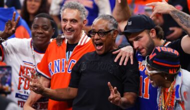 John Turturro Walked Across Brooklyn Bridge for Knicks Parade