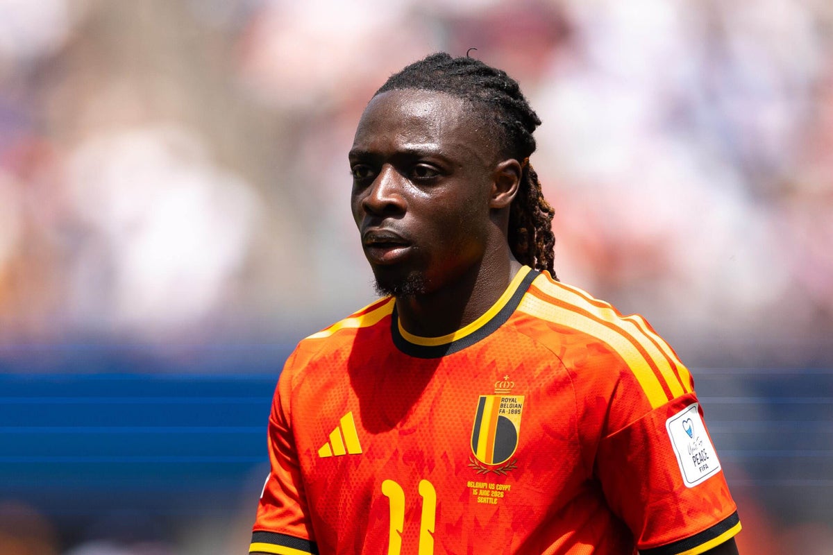 Belgium’s Jeremy Doku criticised over plan to leave World Cup to attend birth of first child