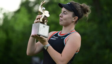 Noskova outlasts Pegula in three sets to claim second career title in Berlin