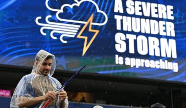 France vs. Iraq becomes first World Cup match delayed by weather: What are the rules?