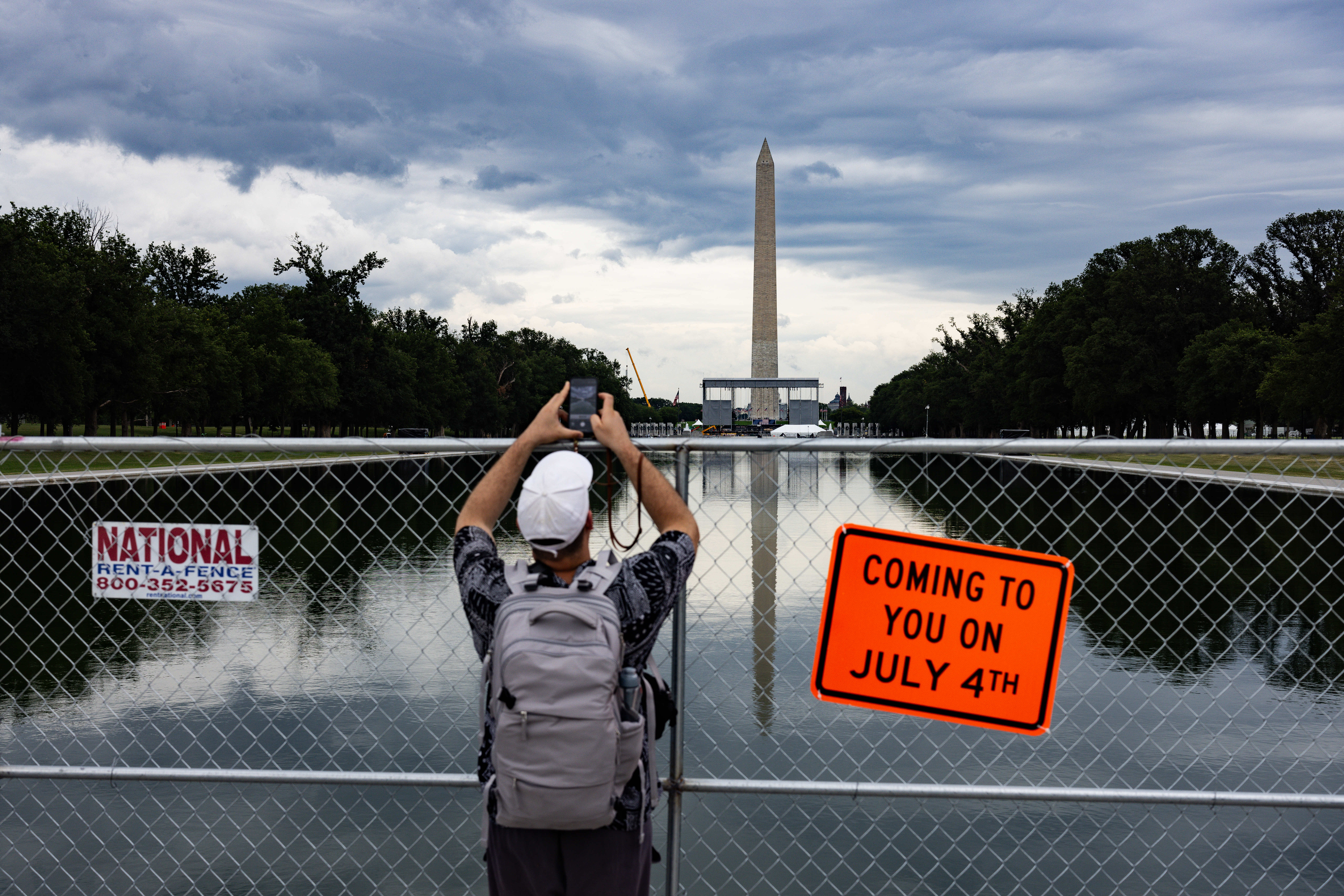 Tens of thousands of fireworks shells will be launched from eight Potomac River barges, West Potomac Park and from the newly renovated Lincoln Memorial Reflecting Pool