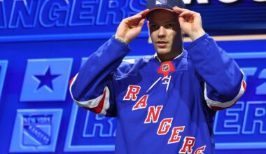 New York Rangers select defenseman Alberts Šmits with No. 5 pick in 2026 NHL Draft