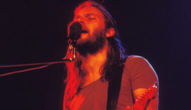 1975 file photo David Gilmour of Pink Floyd. Los Angeles, CA. (Photo by Jeffrey Mayer/WireImage)