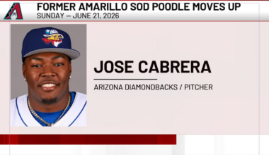 Former Sod Poodle Jose Cabrera makes major league debut with Diamondbacks
