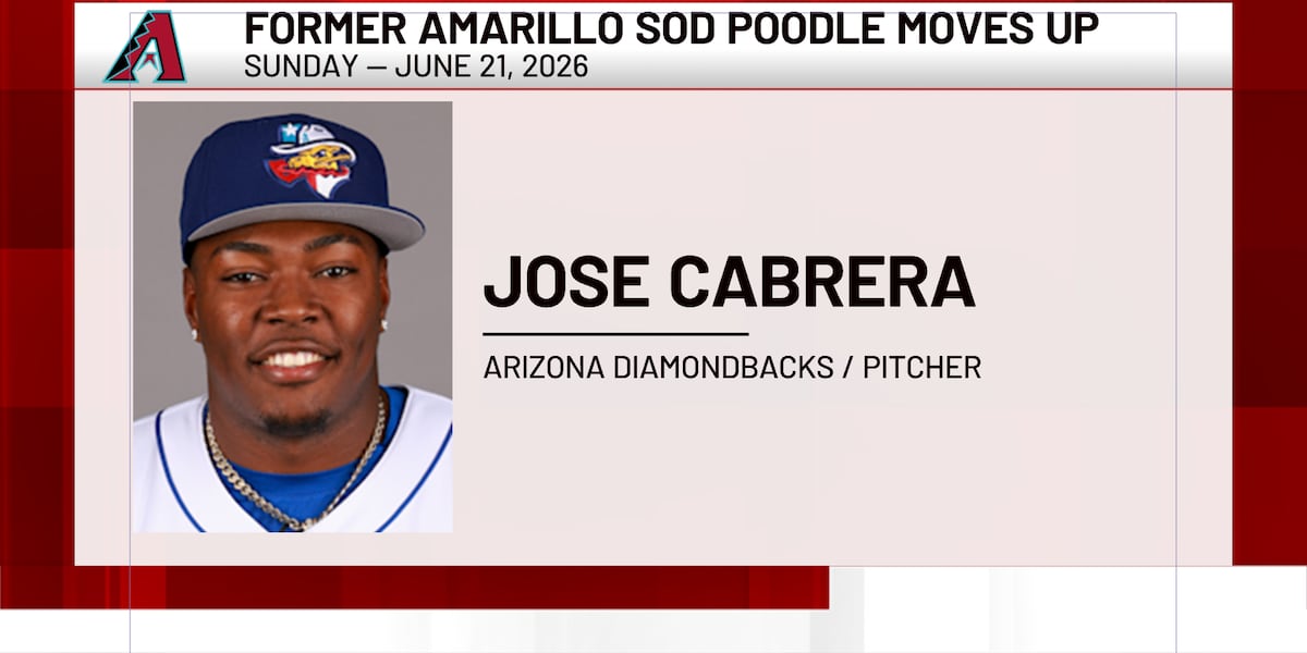 Former Sod Poodle Jose Cabrera makes major league debut with Diamondbacks