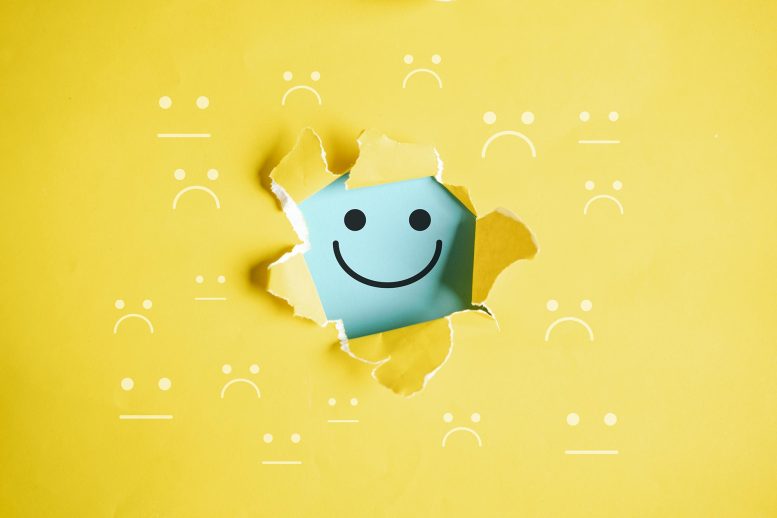 Happy Smile Face Depression Breakthrough Success