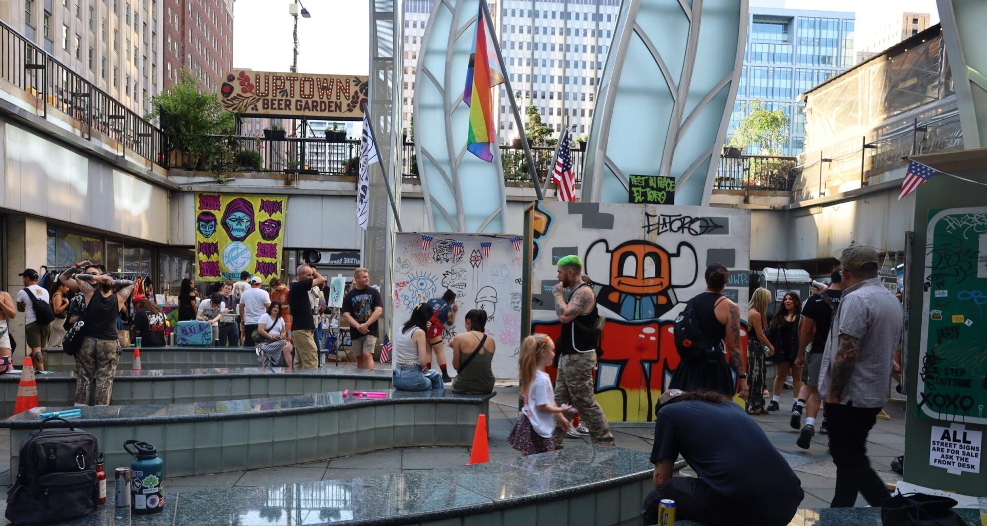 Philly Suburban Station’s new artistic third space makes graffiti and street art legal