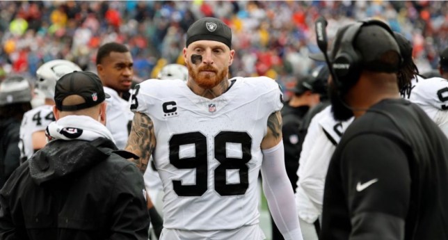 Raiders DE Maxx Crosby