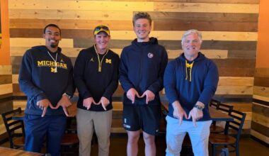 Michigan Football lands commitment from 2027 TE during Victor’s Weekend