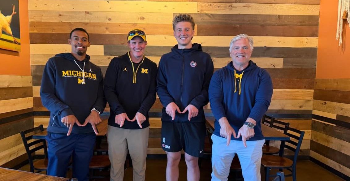 Michigan Football lands commitment from 2027 TE during Victor’s Weekend