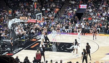 Las Vegas Aces kicked up the pace after Phoenix lead—beat the Mercury 86-76