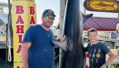 11 Years Old and Caught a 510 Pound Thresher Shark