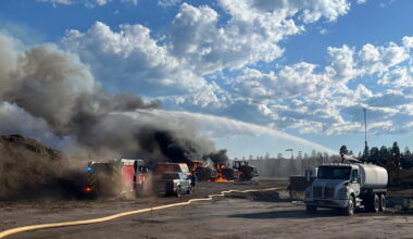 Update: Multiple Pieces of Heavy Equipment Catch Fire at Deschutes Co. Landfill