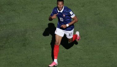 France striker Kylian Mbappé scores 13th and 14th World Cup goals, moving into tie for 3rd all time