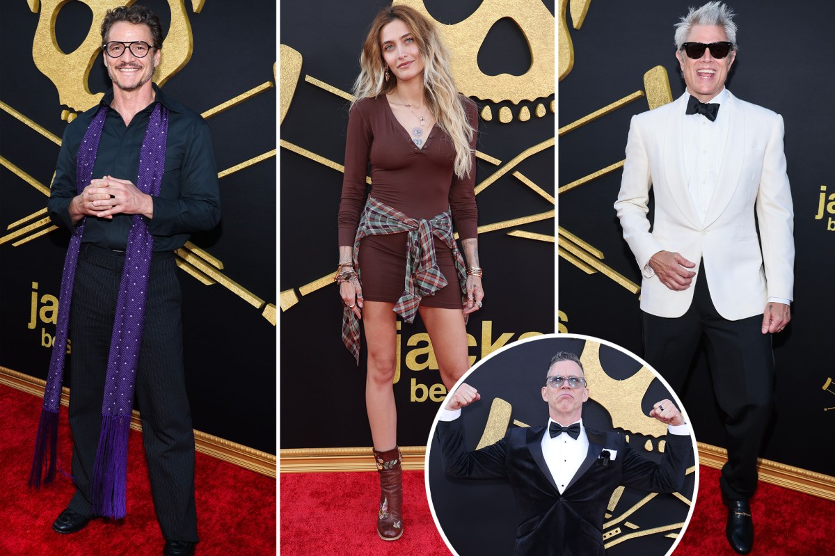 ‘Jackass: Best and Last’ premiere red carpet: Pedro Pascal, Paris Jackson, Johnny Knoxville and more