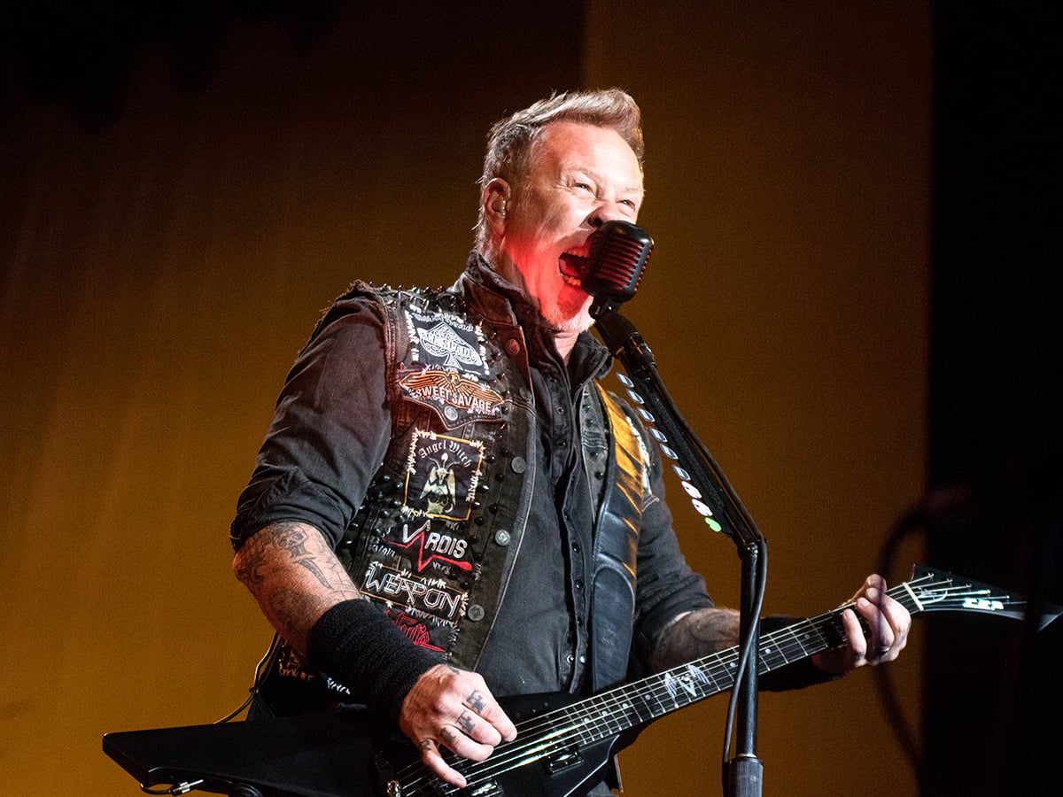 The one musician that defined America for James Hetfield