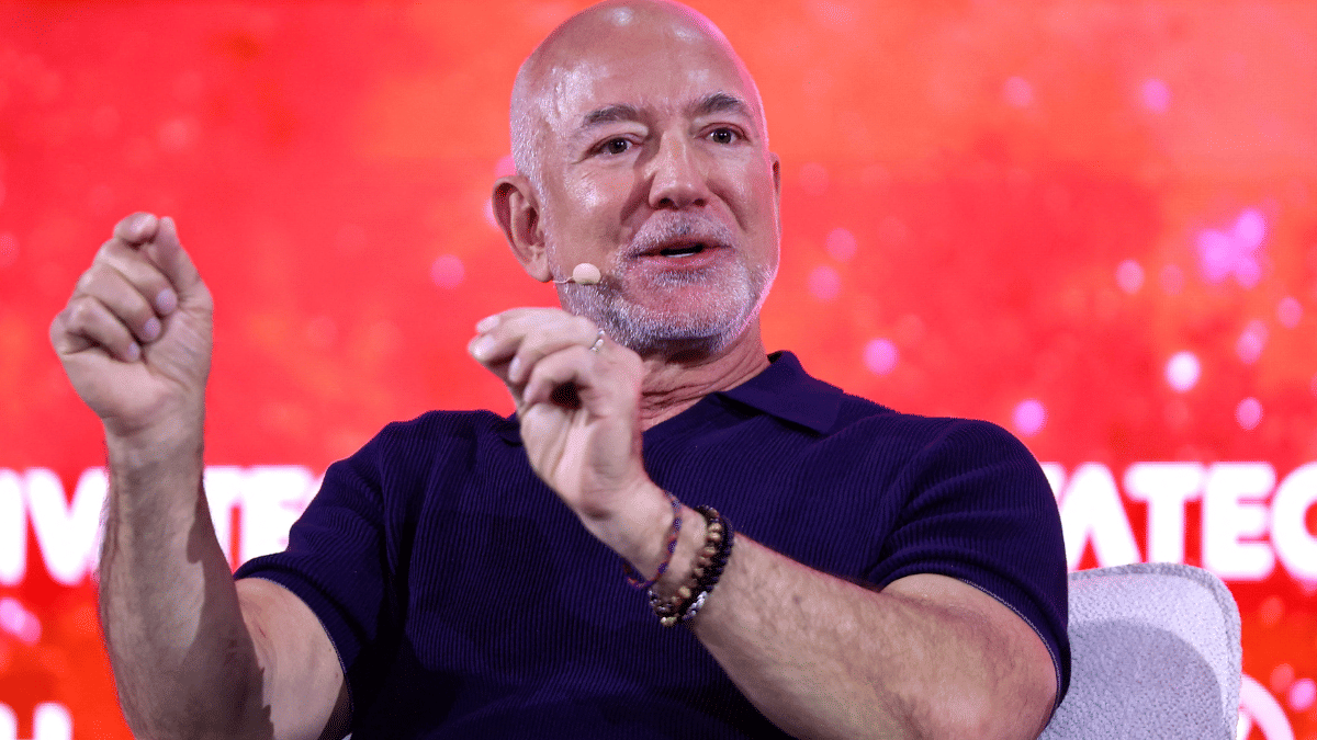 Jeff Bezos says human water consumption is limiting AI's potential