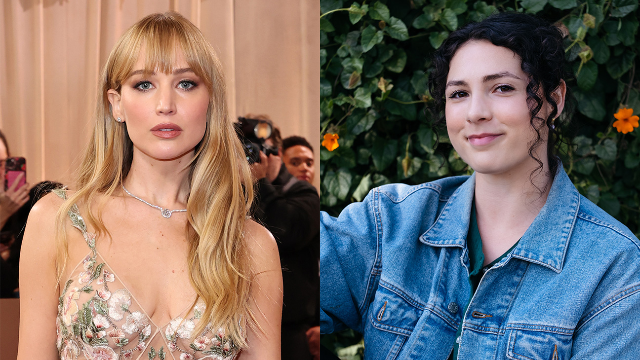 Jennifer Lawrence and Sophie Fleur de Bruij
