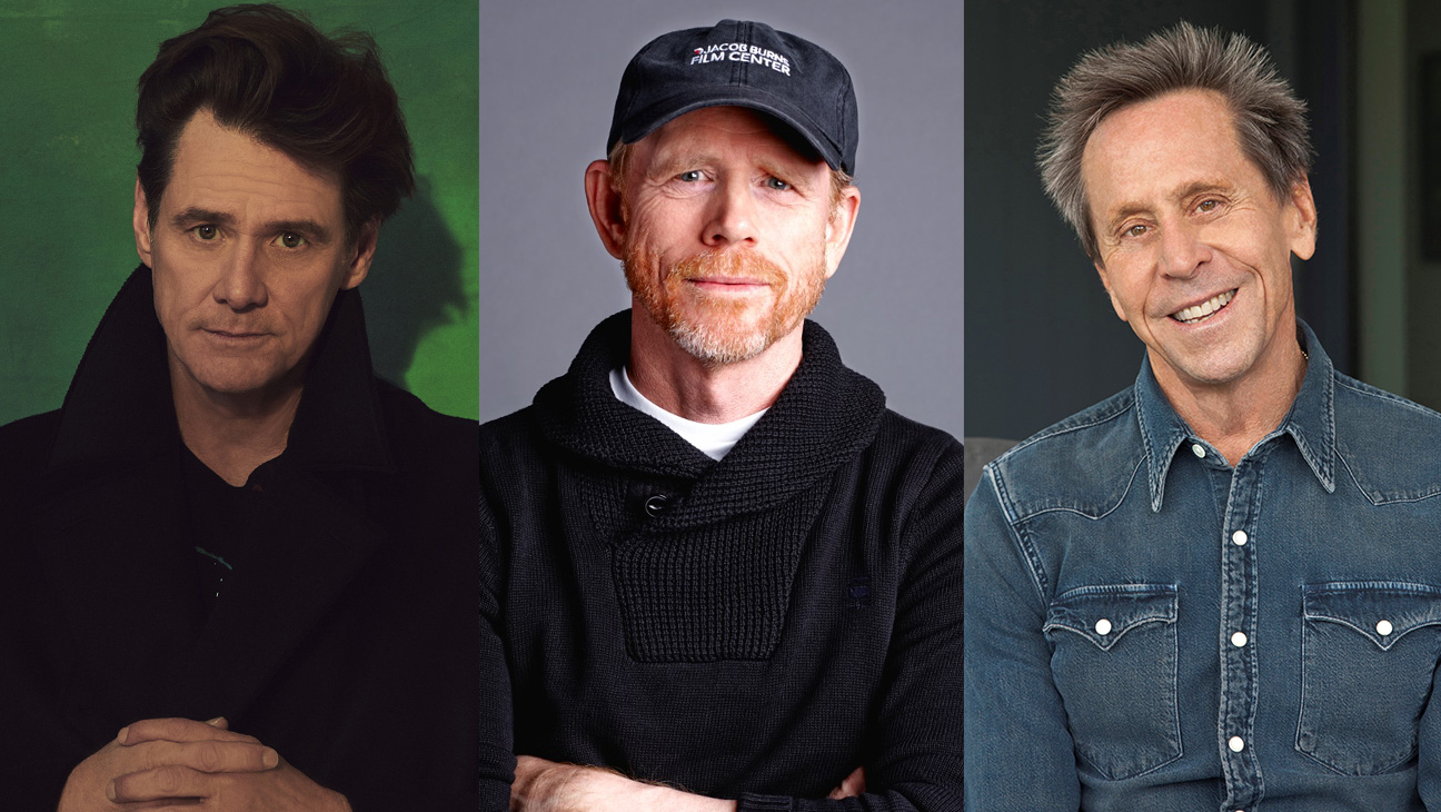 Jim Carrey, Ron Howard and Brian Grazer