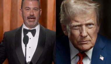 Jimmy Kimmel slams Donald Trump for attending Knicks game