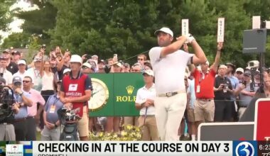 A thrilling finish on 18 wraps up Round 3 of Travelers Championship