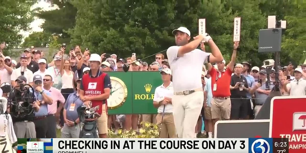 A thrilling finish on 18 wraps up Round 3 of Travelers Championship