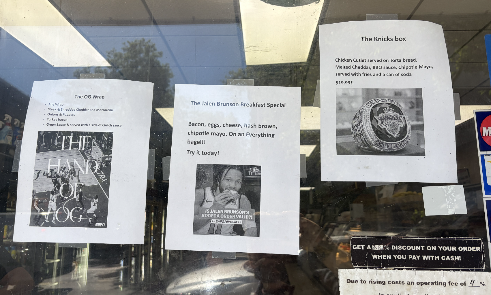 Sutphin Boulevard deli gets in on Knicks championship spirit — Queens Daily Eagle