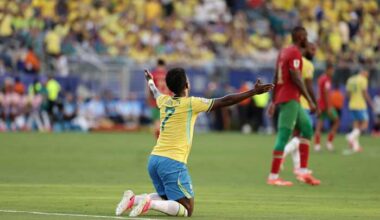 Brazil rallies for 1-1 draw against Morocco in its World Cup opener behind Vinícius Júnior's goal