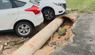Highway 603 reopens as Jourdan River Shores residents begin flood cleanup