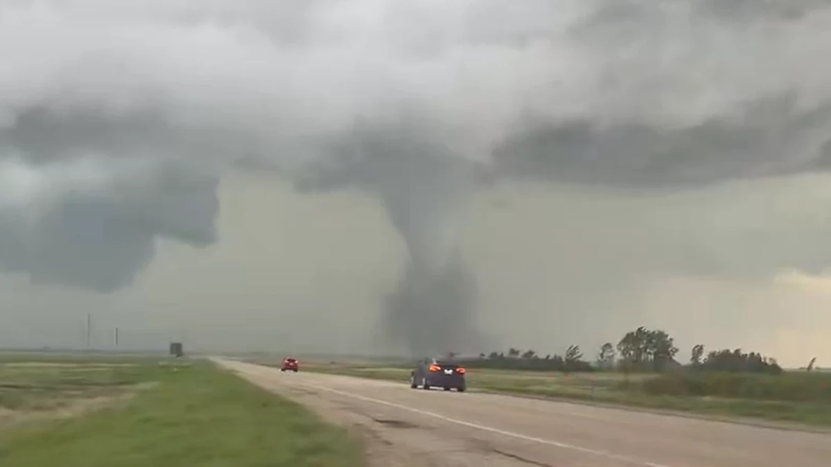 Multiple tornadoes hit Saskatchewan and Manitoba, Canada