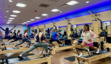 interior of a Club Pilates studio